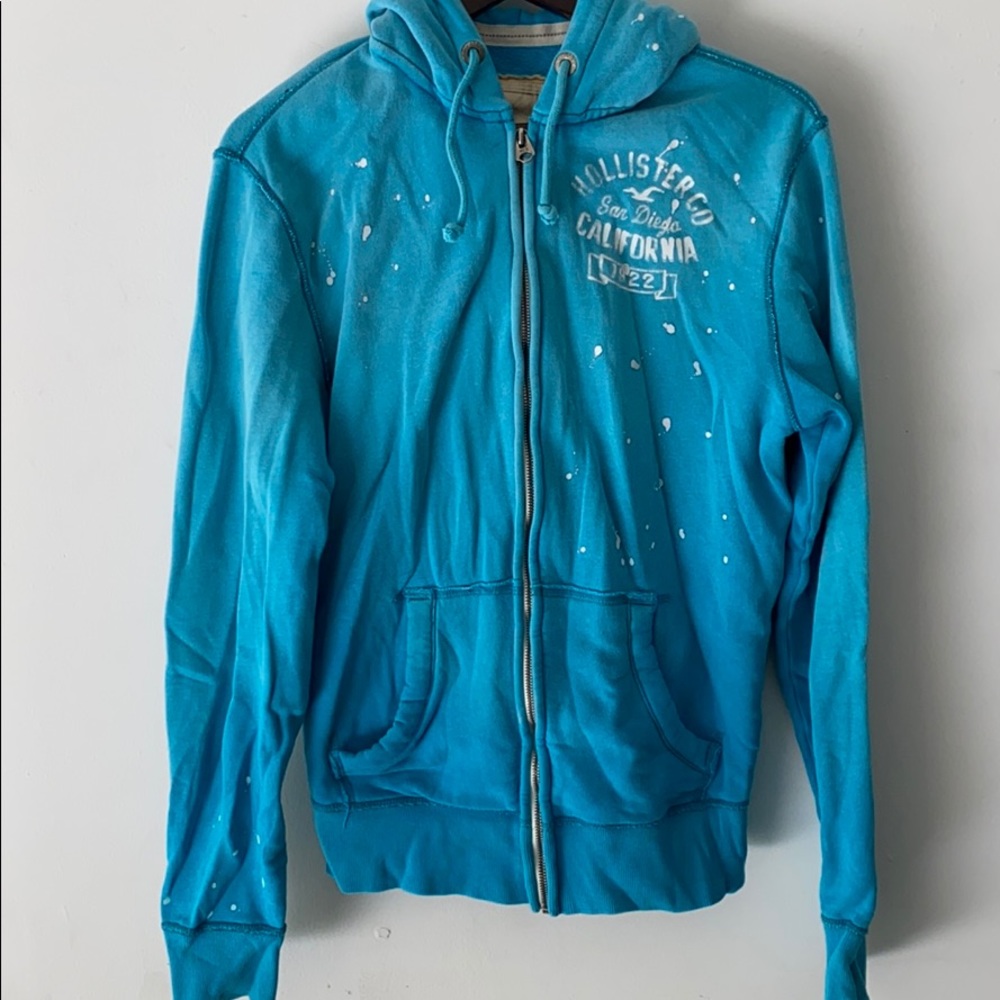 Hollister full zip hoodie